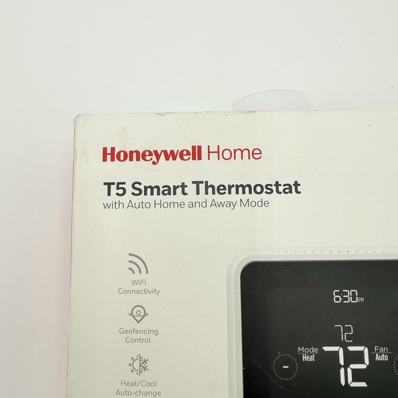 Honeywell Home T5 Smart Thermostat RTH8800WF WiFi Works w/ Alexa, Apple, Works - Picture 4 of 14